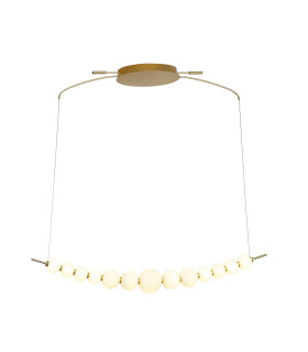 Ronza Bar Pendant Ceiling Light Gold 3000K Warm White-1