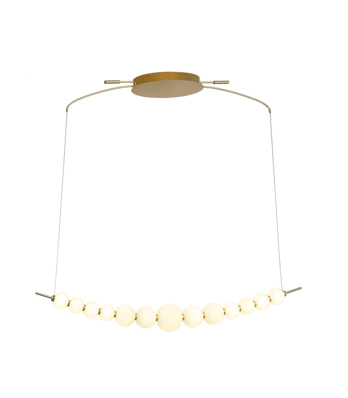 Ronza Bar Pendant Ceiling Light Gold 3000K Warm White-1