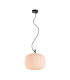 Rues 30cm Dome Pendant Ceiling Light Matt Black-1