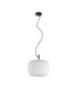 Rues 30cm Dome Pendant Ceiling Light Matt Black-2
