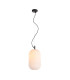 Rues Slim Pendant Ceiling Light Matt Black-1