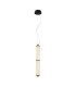 Sanpo 60cm Slim Pendant Ceiling Light Black 3000K Warm White-1