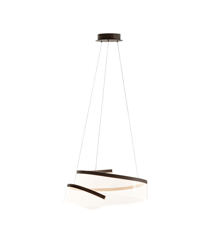 Rustin LED Pendant Ceiling Light Coffee 3000K Warm White-1