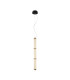 Sanpo 85cm Slim Pendant Ceiling Light Black 3000K Warm White-1