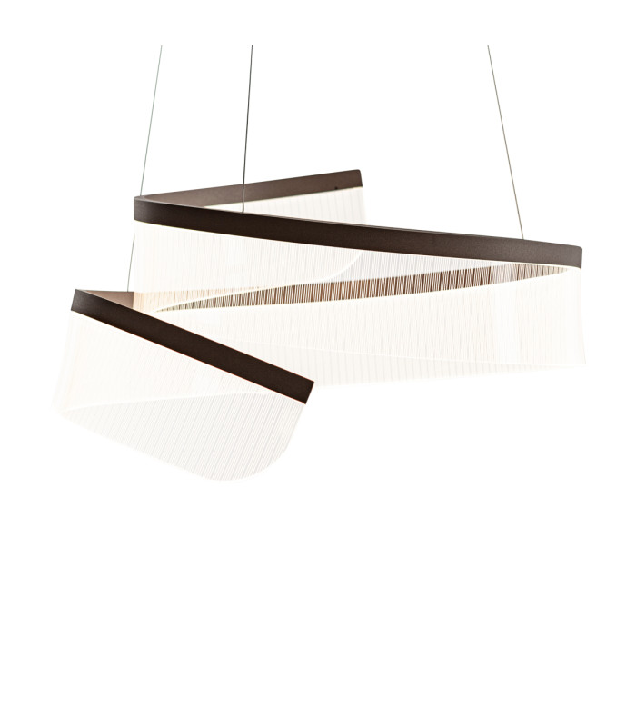 Rustin LED Pendant Ceiling Light Coffee 3000K Warm White-3