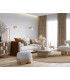 Santia Single Spotlight Brass Amber Glass Shade-5