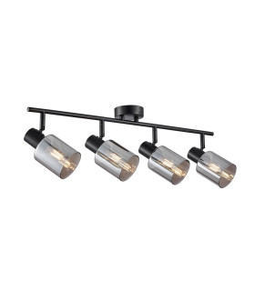 Santia Ceiling Spotlight Bar Black 4xE14-1