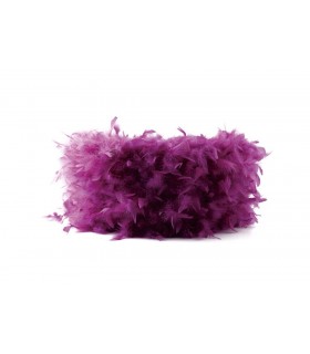 Feather Shade Aubergine 330mm x 200mm - 1