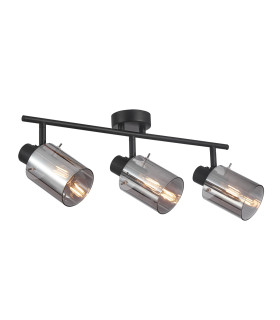 Sardo Ceiling Spotlight Bar Black Smoked 3xE14-1