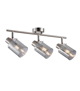 Sardo Ceiling Spotlight Bar Silver Smoked 3xE14-1