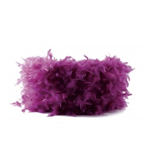 Feather Shade Aubergine 410mm x 200mm - 1