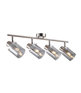 Sardo Ceiling Spotlight Bar Silver Smoked 4xE14-1