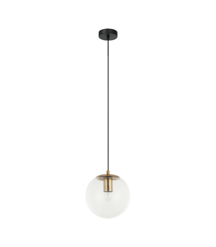 Sarpo 20cm Globe Pendant Ceiling Light Brass-1