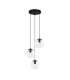 Sarpo Cluster Pendant Ceiling Light Black 3xE27-1