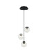 Sarpo Cluster Pendant Ceiling Light Black 3xE27-2