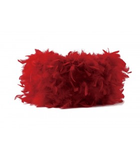 Feather Shade Red 410mm x 200mm - 1