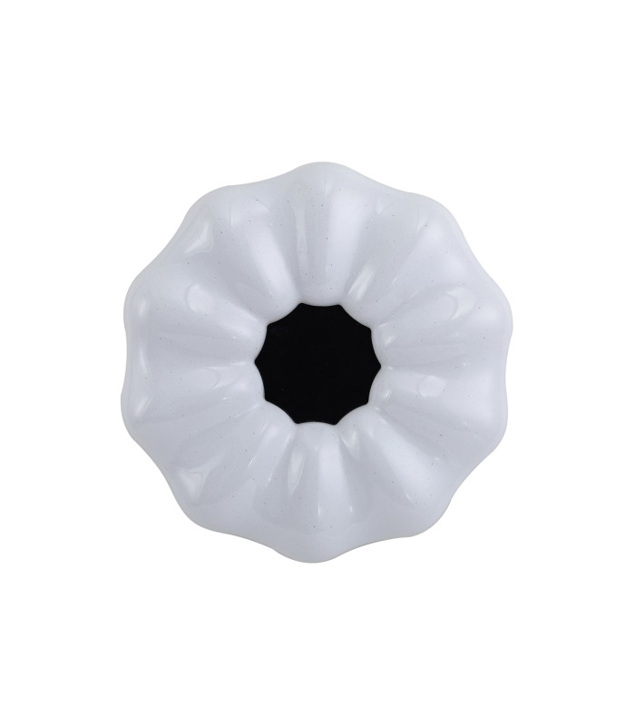 Sonia 8cm Decorative Flush Ceiling Light White 4000K Neutral White-1