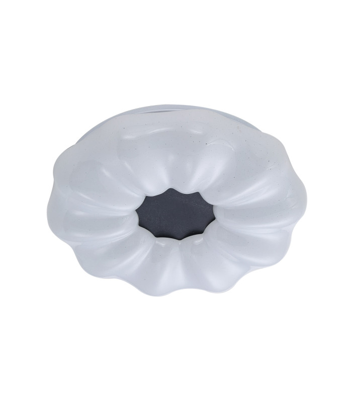 Sonia 8cm Decorative Flush Ceiling Light White 4000K Neutral White-3