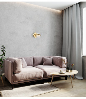 Tiara Wall Lamp Gold With Shine 3000K Warm White-5