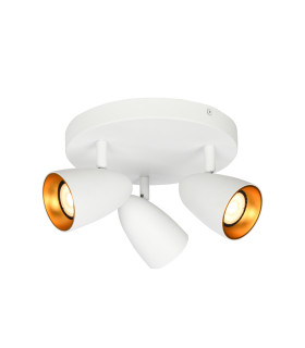 Tino Ceiling Spotlight Clusters White Gold 3xGU10-1