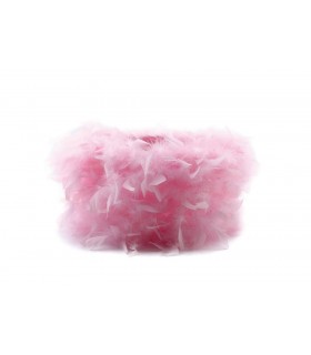 Feather Shade Pink 410mm x 200mm - 1