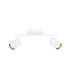 Tris Twin Ceiling Spotlight White 2xGU10-1