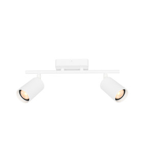 Tris Twin Ceiling Spotlight White 2xGU10-1