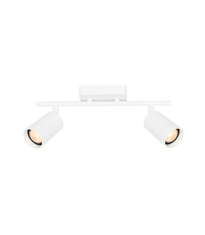 Tris Twin Ceiling Spotlight White 2xGU10-1