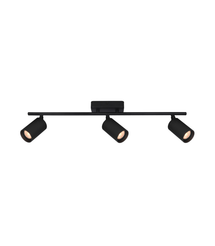 Tris Ceiling Spotlight Bar Black 3xGU10-1