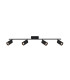 Tris Ceiling Spotlight Bar Black 4xGU10-1