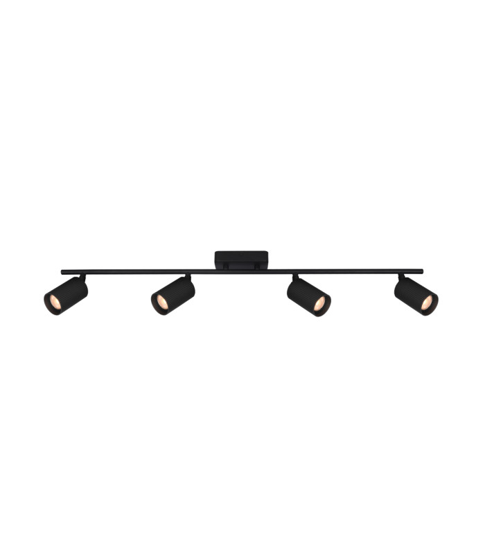 Tris Ceiling Spotlight Bar Black 4xGU10-1