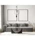 Trosti Pendant Ceiling Light Black 2xG9