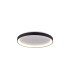 Vico 48cm LED Semi Flush Ceiling Light Black 3000/4000K-1