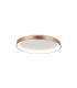Vico 58cm LED Semi Flush Ceiling Light Gold 3000/4000K-1