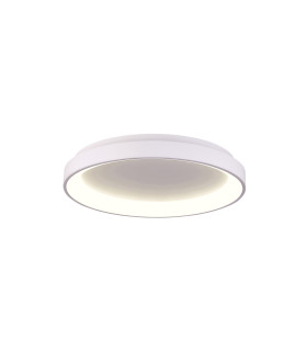 Vico 58cm LED Semi Flush Ceiling Light White 3000/4000K-1