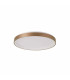 Vico 58cm LED Semi Flush Ceiling Light Gold 3000/4000K-2