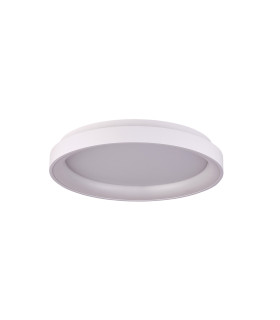 Vico 58cm LED Semi Flush Ceiling Light White 3000/4000K-2
