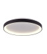 Vico 78cm LED Semi Flush Ceiling Light Black 3000/4000K-1