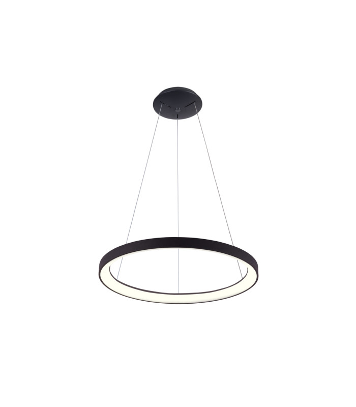 Vico 48cm LED Pendant Ceiling Light Black 3000/4000K-1