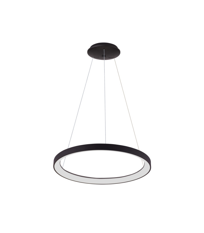 Vico 58cm LED Pendant Ceiling Light Black 3000/4000K-1