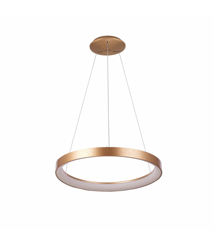 Vico 58cm LED Pendant Ceiling Light Gold 3000/4000K-1