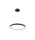 Vico 48cm LED Pendant Ceiling Light Black 3000/4000K-2