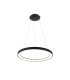 Vico 58cm LED Pendant Ceiling Light Black 3000/4000K-2