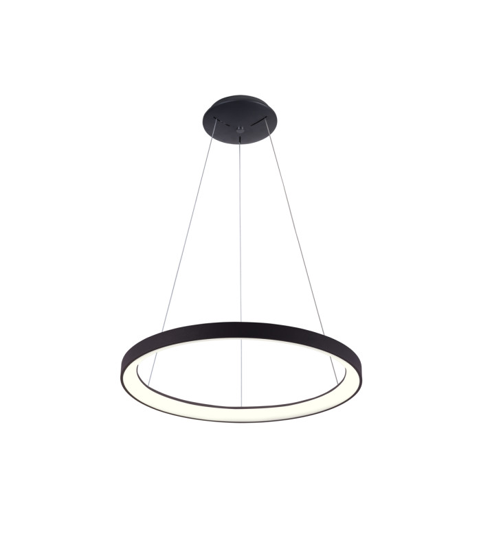 Vico 58cm LED Pendant Ceiling Light Black 3000/4000K-2