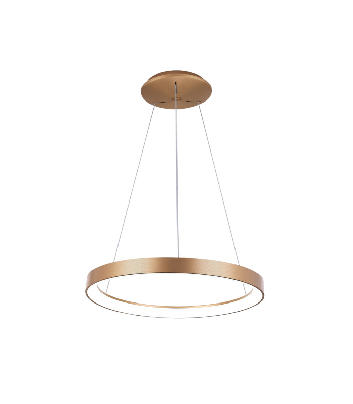 Vico 58cm LED Pendant Ceiling Light Gold 3000/4000K-2