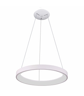 Vico 78cm LED Pendant Ceiling Light White 3000/4000K-1
