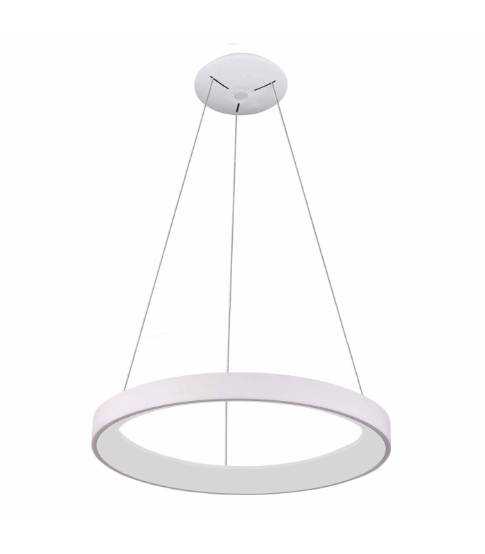 Vico 78cm LED Pendant Ceiling Light White 3000/4000K-1