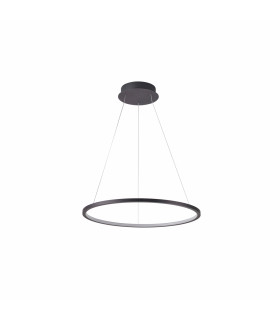 Vinola 40cm LED Pendant Ceiling Light Black 3000/4000K-1