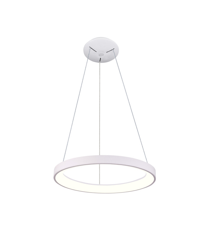 Vico 58cm LED Pendant Ceiling Light White 3000/4000K-2
