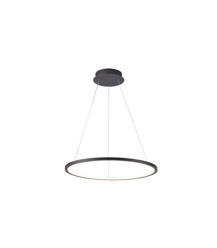 Vinola 40cm LED Pendant Ceiling Light Black 3000/4000K-2